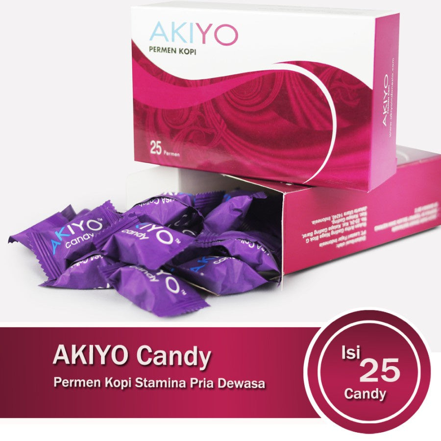 Akiyo Coffe Ginseng Candy Original For Increase stamina and make sex last longer FREE SHIPPING
