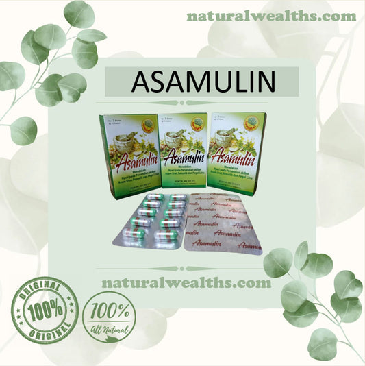 asamulin for relieve gout, low back pain and rheumatic pain naturalwealths.com