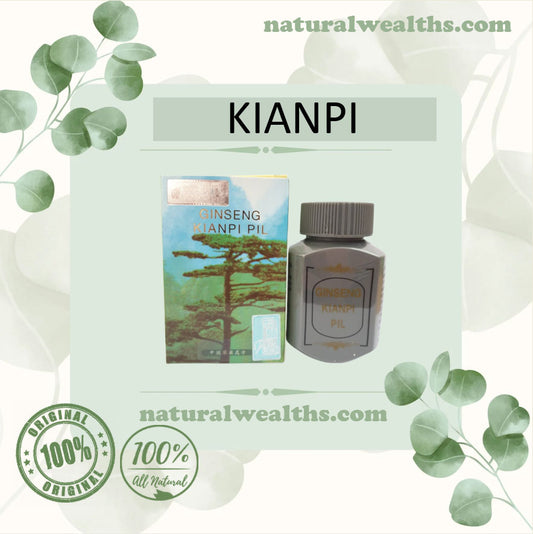 Kianpi Pills Herbal Ginseng For Increase Appetie and Make Your Body Fat Original Free Shipping