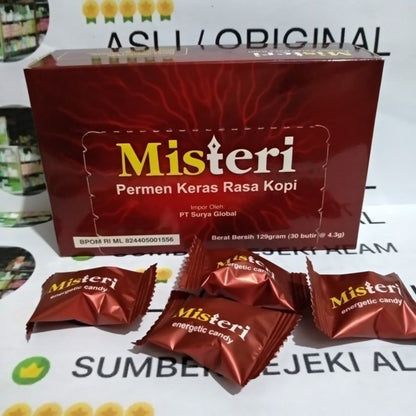 Misteri Ginseng Coffe Candy For men vitamint and suplement strong Free Shipping