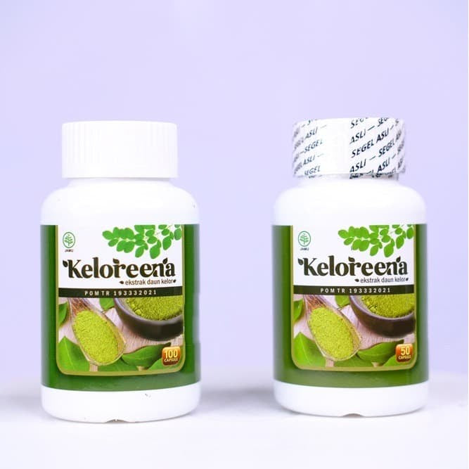 Keloreena - 100% Original Quality Moringa Leaf / Moringa Oleifera Capsules For Neuralgia Oksipital and more benefits