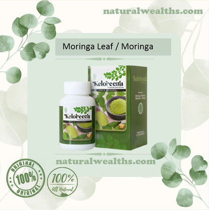 Keloreena - 100% Original Quality Moringa Leaf / Moringa Oleifera Capsules For Neuralgia Oksipital and more benefits